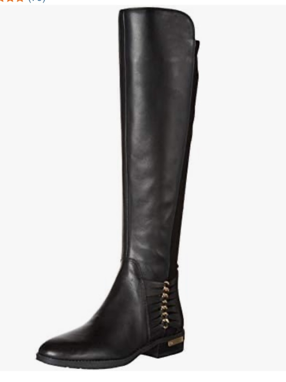 Vince Camuto Women's Prolanda Tall Knee High Riding Boots with stretch panel